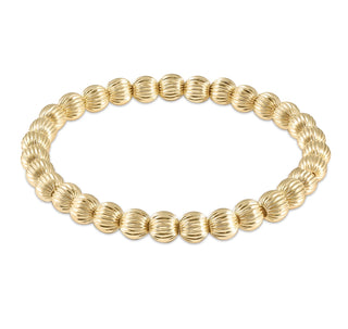 Enewton dignity gold 6mm bead bracelet