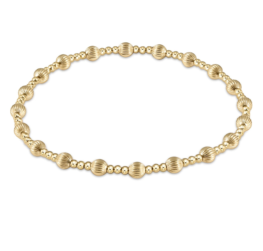 Enewton dignity sincerity pattern 4mm bead bracelet