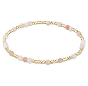 Enewton hope unwritten gemstone bracelet - pink opal