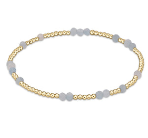 Enewton hope unwritten gemstone bracelet - aquamarine