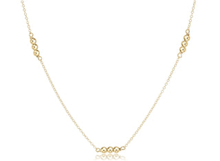 Enewton 15” choker joy simplicity chain gold - 3mm gold