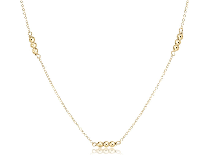 Enewton 15” choker joy simplicity chain gold - 3mm gold