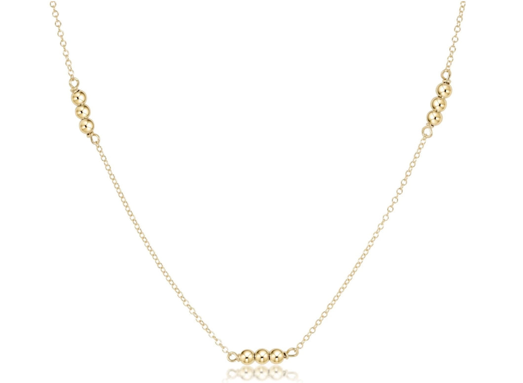 Enewton choker joy simplicity chain gold - 3mm gold
