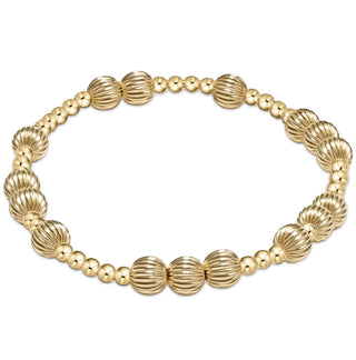 Enewton Hope Unwritten Dignity 6mm Bead Bracelet- Gold
