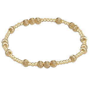 Enewton Hope Unwritten Dignity 5mm Bead Bracelet- Gold