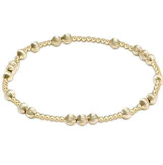 Enewton Hope Unwritten Dignity 4mm Bead Bracelet- Gold