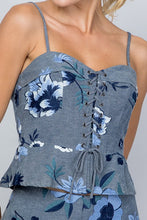 Load image into Gallery viewer, Embroidered Corset Top