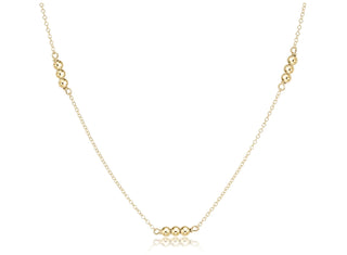 Enewton 17” Choker Joy Simplicity Chain Gold- 3mm Gold