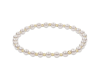 Enewton Classic grateful pattern 4mm bead- Pearl