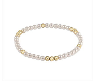 Enewton worthy pattern 3mm bead- Pearl