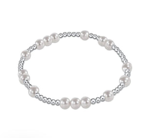 Enewton Extends- Hope Unwritten Sterling 5mm Bead Bracelet Pearl