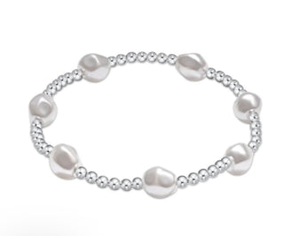 Enewton Extends- Admire Sterling 3mm Bead Bracelet Pearl