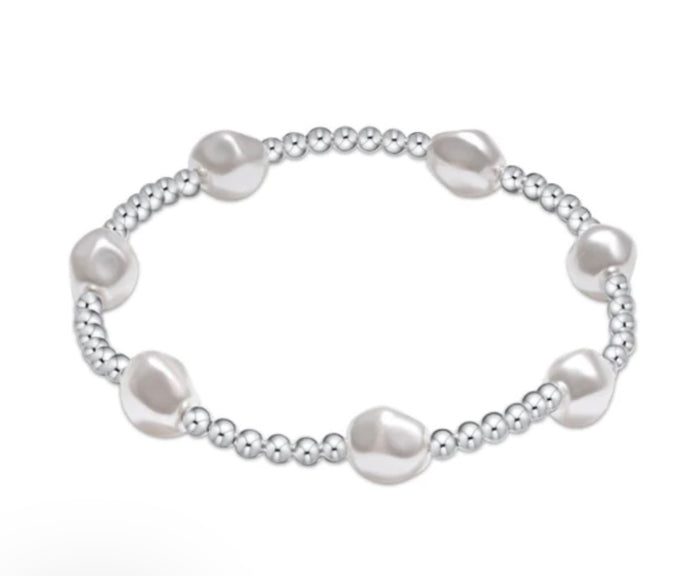 Enewton Extends- Admire Sterling 3mm Bead Bracelet Pearl
