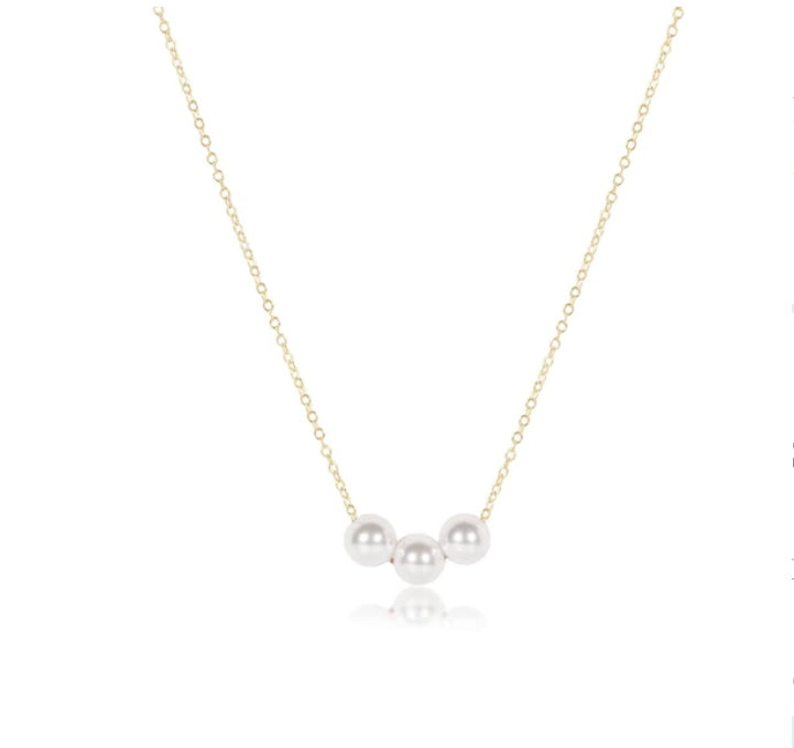 Enewton 16” Necklace Gold- Joy Pearl