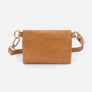 Hobo Winn Belt Bag in Polished Leather- Natural
