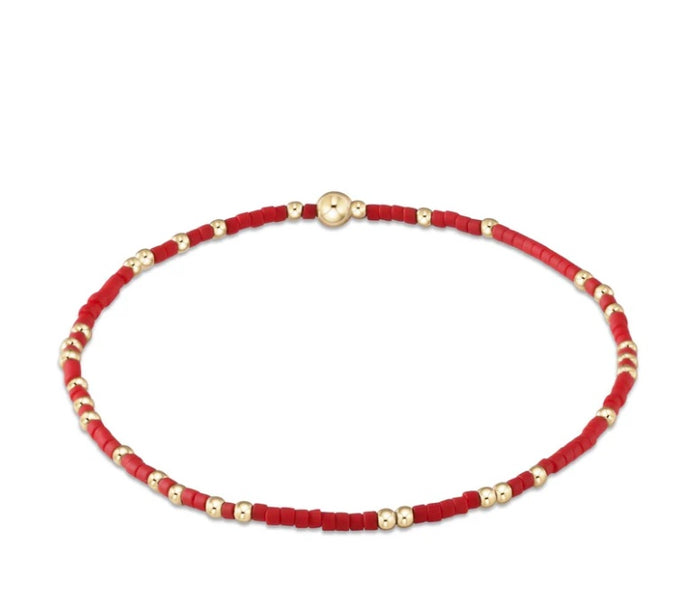 Enewton egirl Hope Unwritten Bracelet- Bright Red