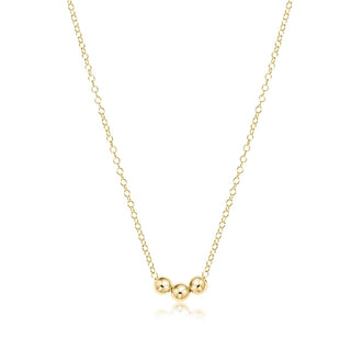 Enewton egirl 14” Necklace Gold- Joy