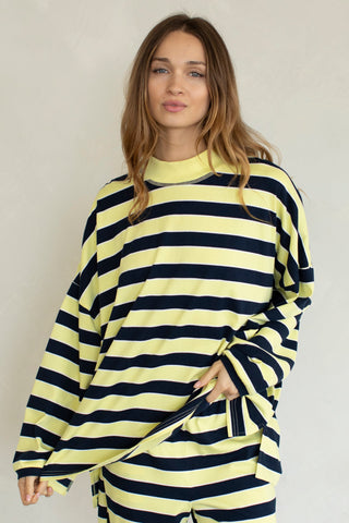 Sheila Mock Neck Long Sleeve Top