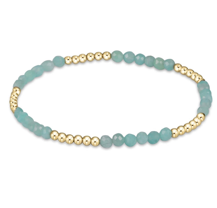 Enewton Blissful Pattern 2.5 Bead Bracelet- Amazonite