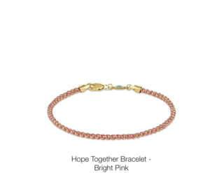 Enewton Hope Together Bracelet- Bright Pink