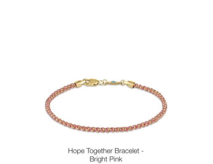 Enewton Hope Together Bracelet- Bright Pink