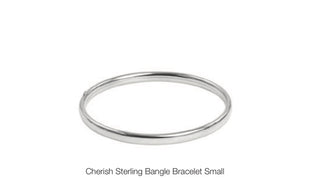 Enewton Cherish Sterling Bangle Bracelet Small