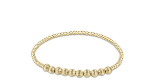 Enewton Dignity Beaded Bliss 2mm Bead Bracelet- 4mm Gold