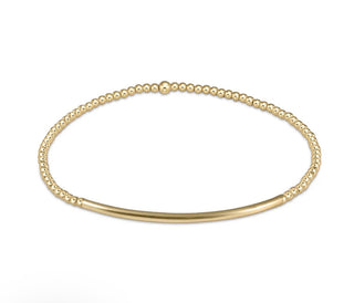 Enewton Classic Gold Bead Bracelet - Bliss Bar Smooth