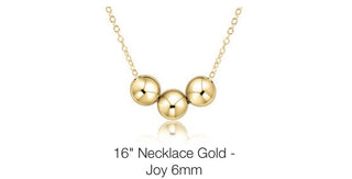 Enewton 16” Necklace Gold- Joy 6mm