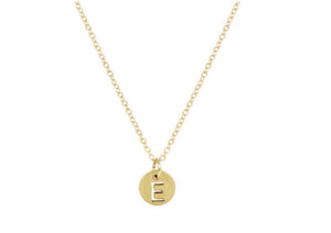 Enewton 16” Necklace Gold- Respect Small Gold Disc