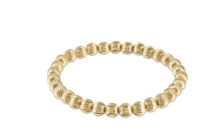 Enewton Extends- Dignity Gold 6mm Bead Bracelet