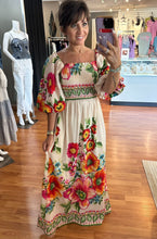 Load image into Gallery viewer, Floral Print Maxi Dress