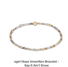 Load image into Gallery viewer, Enewton egirl Hope Unwritten Bracelet (Multiple Colors)