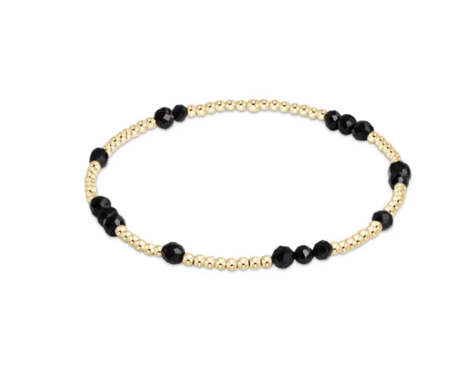 Enewton Extends Hope Unwritten Gemstone Bracelet- Faceted Onyx