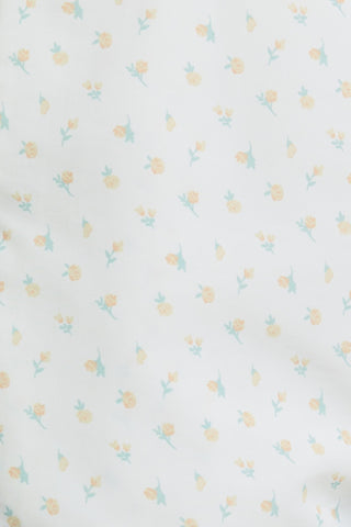 Mid-Rise Ditsy Floral Cargo Pants