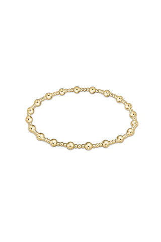 Enewton Extends Classic Sincerity Pattern 4mm Bead Bracelet Gold