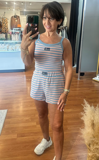 Nautical Beach Short Set