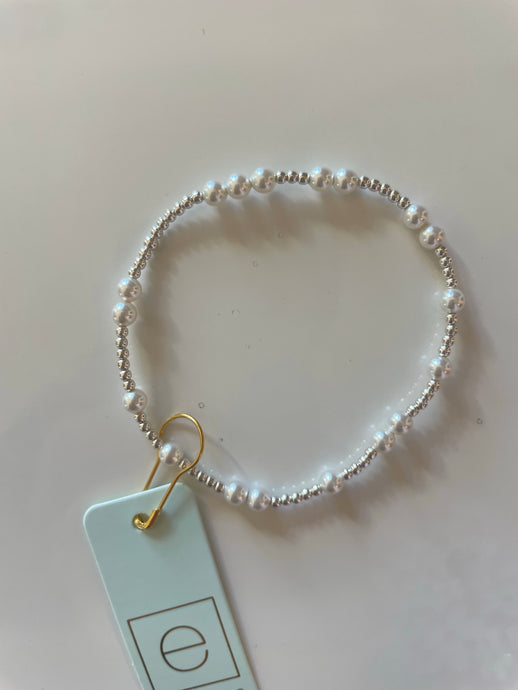 Enewton Hope Unwritten Sterling 4mm Bead Bracelet- Pearl