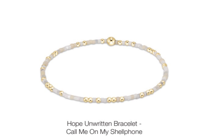 Enewton Extends 2025 Spring Summer Hope Unwritten Bracelets