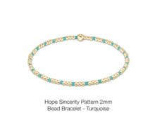 Load image into Gallery viewer, Enewton Hope Sincerity Pattern 2mm Bead Bracelets (Multiple Colors)