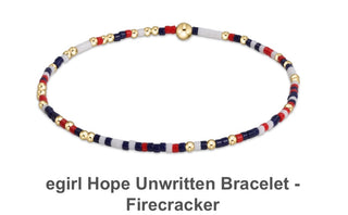 Enewton egirl Hope Unwritten Bracelet- Firecracker
