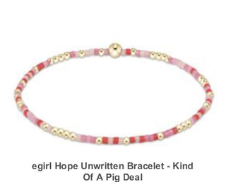 Enewton Egirl 2025 Spring Summer Hope Unwritten Bracelets