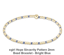 Load image into Gallery viewer, Enewton Egirl Hope Sincerity Pattern 2mm Bead Bracelet- Multiple Colors
