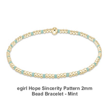 Load image into Gallery viewer, Enewton Egirl Hope Sincerity Pattern 2mm Bead Bracelet- Multiple Colors