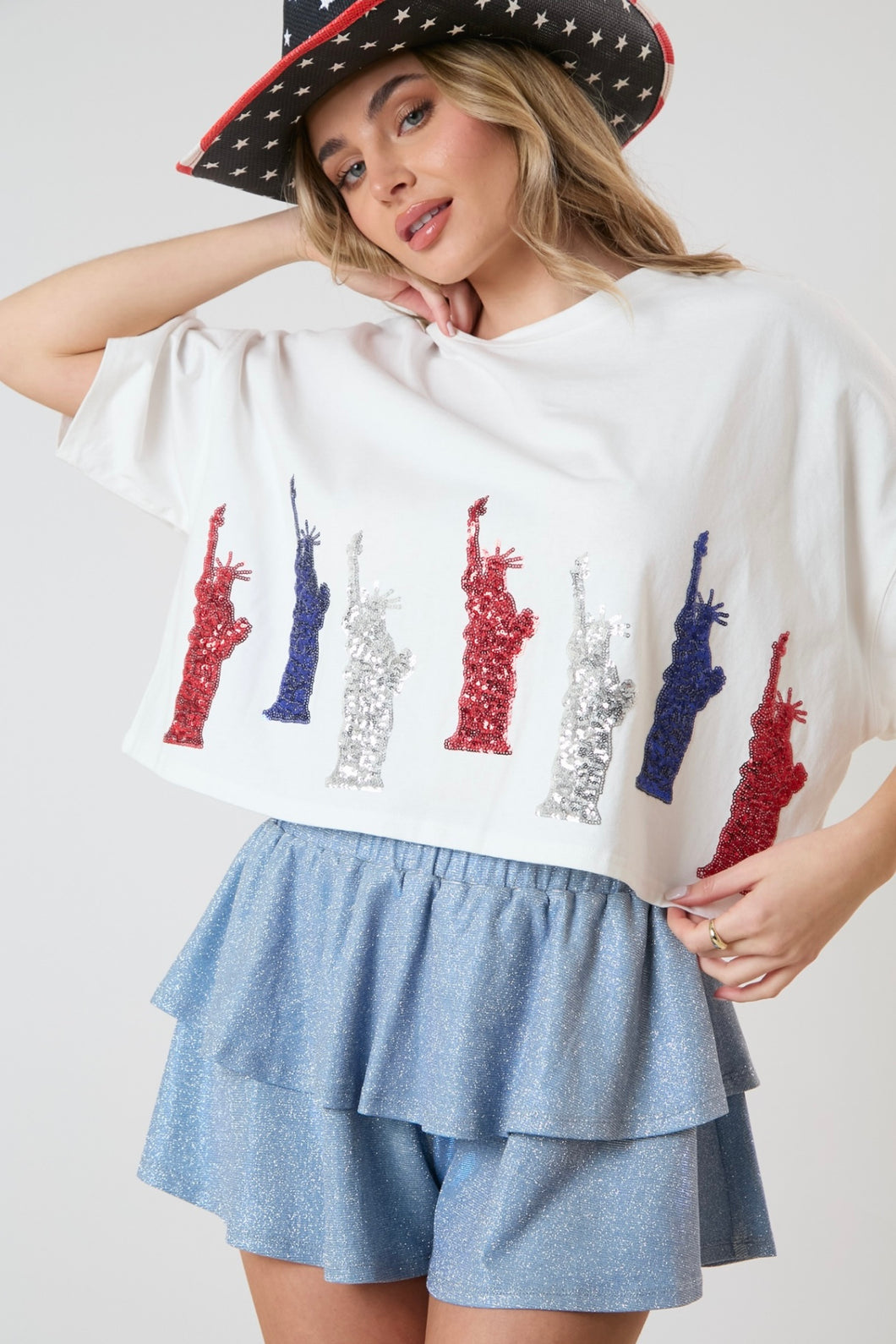 Lady Liberty Top