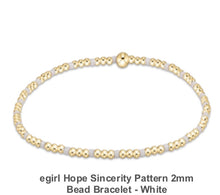 Load image into Gallery viewer, Enewton Egirl Hope Sincerity Pattern 2mm Bead Bracelet- Multiple Colors