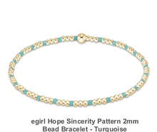 Load image into Gallery viewer, Enewton Egirl Hope Sincerity Pattern 2mm Bead Bracelet- Multiple Colors