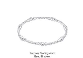 Enewton Purpose Sterling 4mm Bead Bracelet