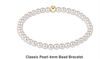 Enewton Classic Pearl 4mm Bead Bracelet