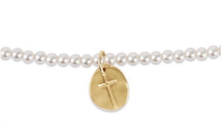 Enewton 15” and 17” Choker Classic Pearl 3mm Bead- Inspire Small Gold Charm